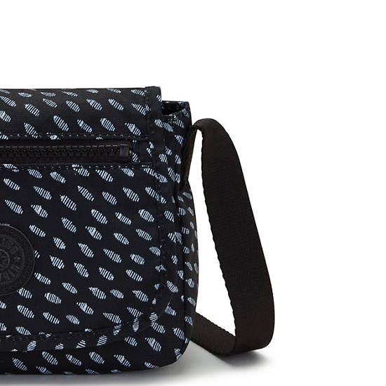 Kipling Sabian Printed Crossbody Mini Veske Blå | NO 1862IL